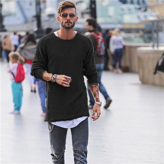 Long Knitted Loose Sweater - The Perfect Cardigans
