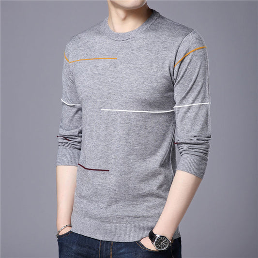 Casual Line Pattern Cashmere Cardigan - The Perfect Cardigans
