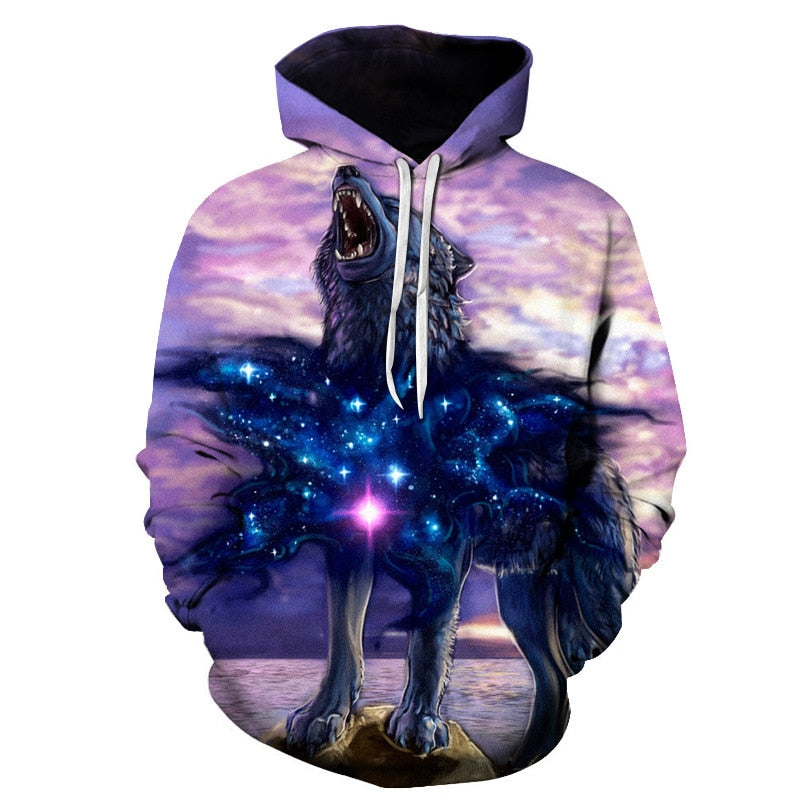 Stylish 3D Streetwear Hoodie - The Perfect Cardigans
