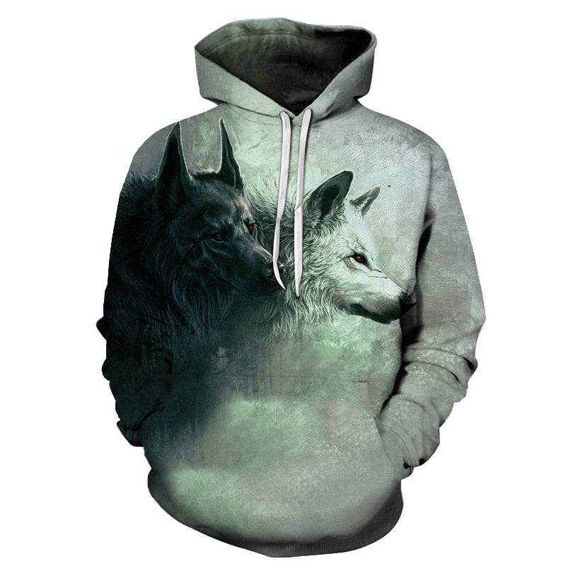 Stylish 3D Streetwear Hoodie - The Perfect Cardigans