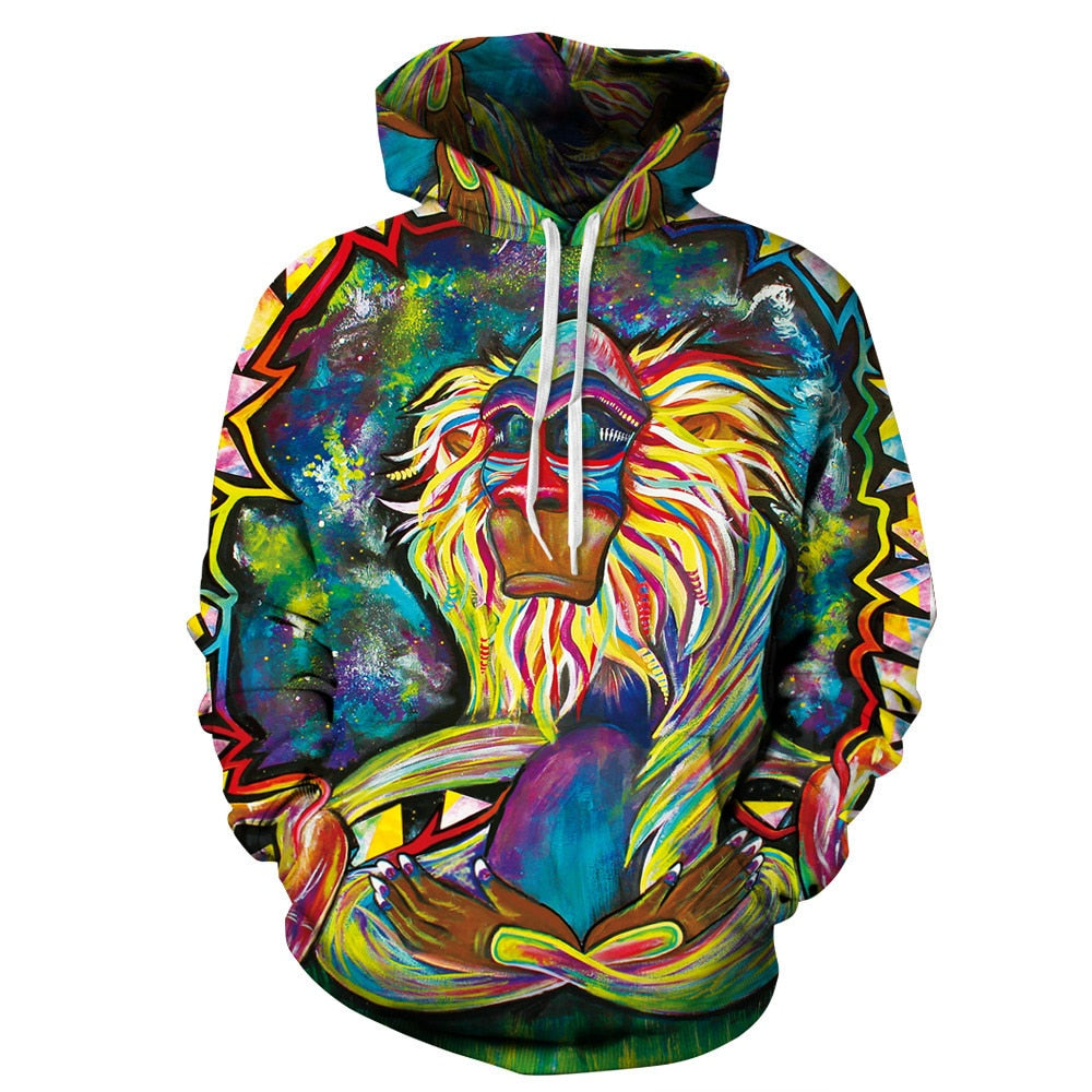 Stylish 3D Streetwear Hoodie - The Perfect Cardigans