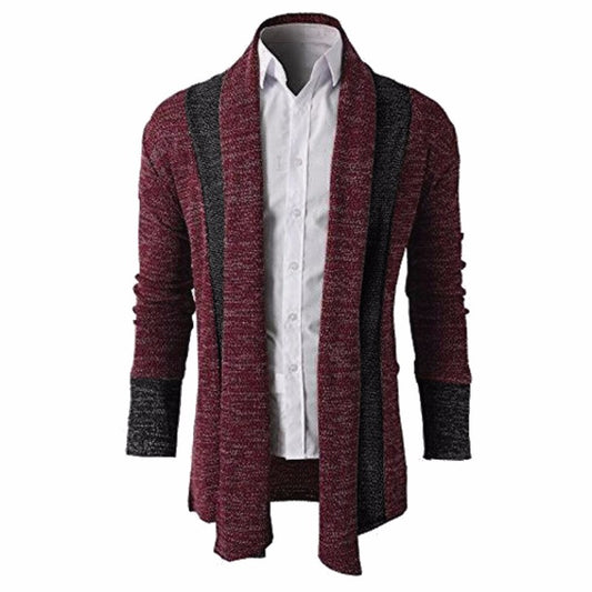 Thin Double-Colour Autumn Open Chest Cardigan - The Perfect Cardigans