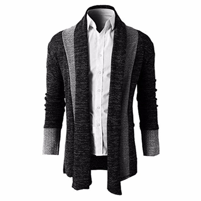 Thin Double-Colour Autumn Open Chest Cardigan - The Perfect Cardigans