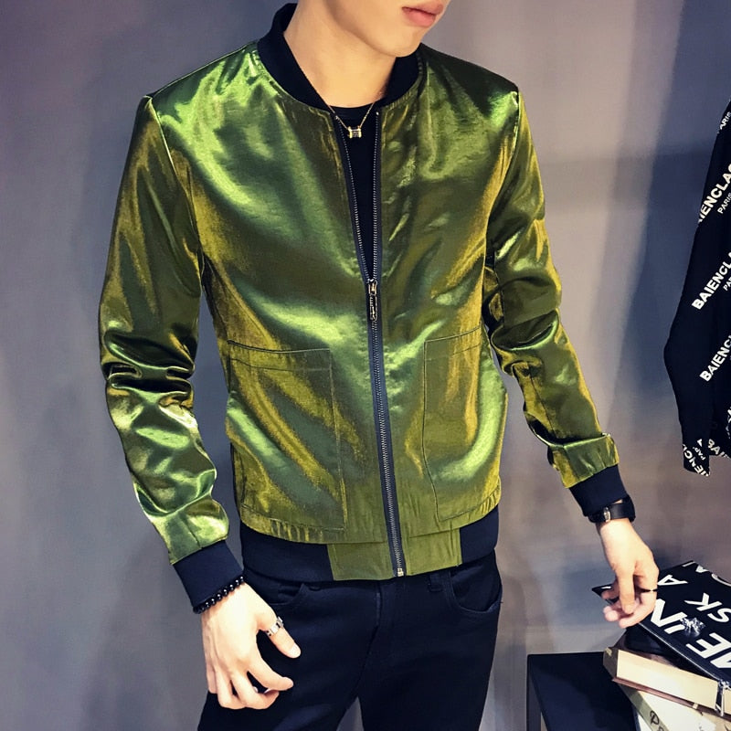 Fashion Bright Streetwear Bomber Jacket - The Perfect Cardigans