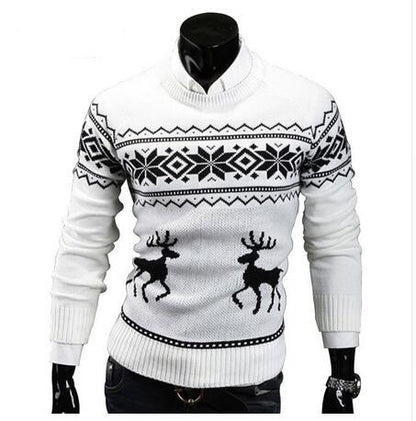 Deer Pattern Christmas Sweater - The Perfect Cardigans