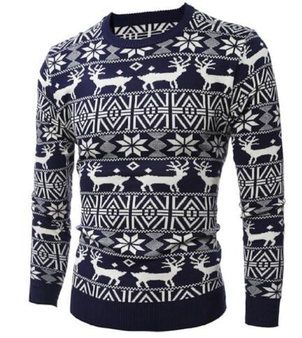 Deer Pattern Christmas Sweater - The Perfect Cardigans