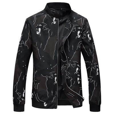 Men Fashion Baseball Jacket - The Perfect Cardigans