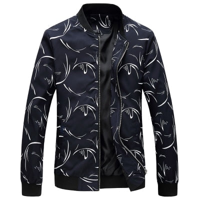 Men Fashion Baseball Jacket - The Perfect Cardigans