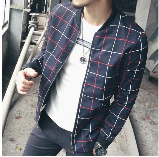 Men Fashion Baseball Jacket - The Perfect Cardigans