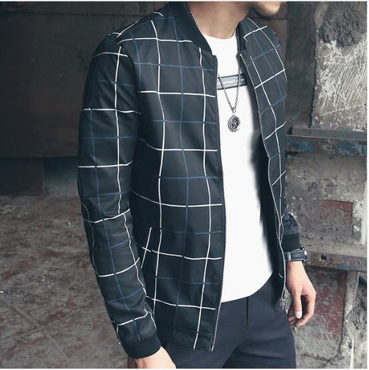 Men Fashion Baseball Jacket - The Perfect Cardigans